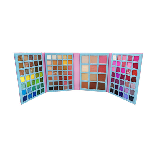 117 Color Eye & Face Palette, Eyeshadow & Blusher & Hightlighter