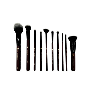 Miss Adoro 10Pcs Travel Makeup Brush Set