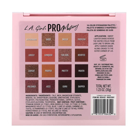 L.A. Gril PRO Eyeshadow Palette 35g