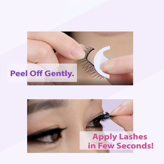 6ING Lashtoc pre-glued reusable lightweight eyelash Made in Korea